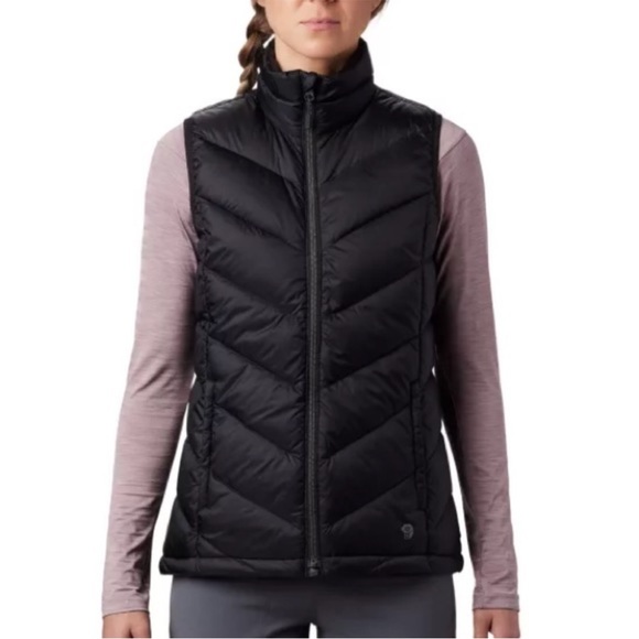 Mountain Hardwear Jackets & Blazers - Mountain Hardwear women’s Axis down puffer vest black, XS / S
